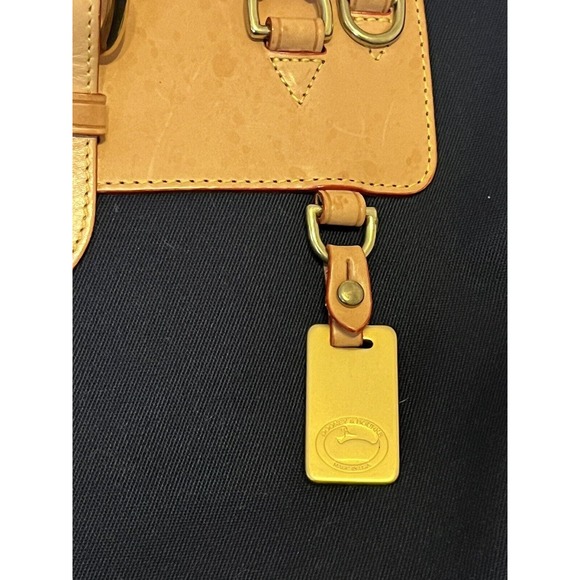 Dooney & Bourke Black and Tan Tote Bag - Picture 5 of 16